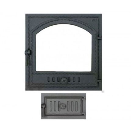 Купити Комплект дверцят для каміна герметичний SVT 405-433 в Україні