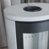 Купити Сталева піч-камін Kratki KOZA AB S DR ECO сіра в Україні