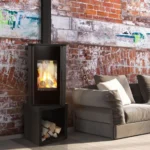 Купити Сталева піч-камін Kratki KOZA ENYO FLAT 01 в Україні