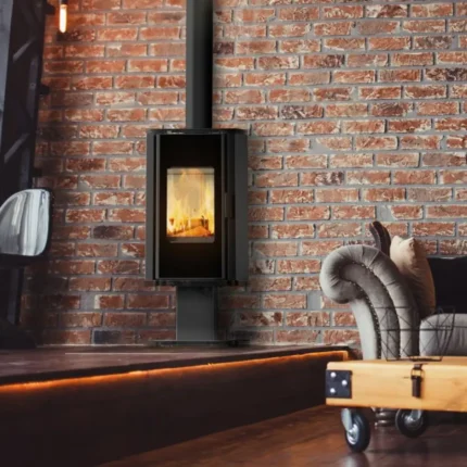 Купити Сталева піч-камін Kratki KOZA ENYO FLAT 03 в Україні