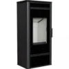 Купити Сталева піч-камін Kratki Kratki KOZA TITAN GLASS в Україні