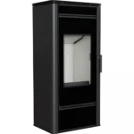 Купити Сталева піч-камін Kratki Kratki KOZA TITAN GLASS в Україні
