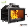 Купити Камінну топку KAWMET W16 EСO 9.4 kW Black в Україні