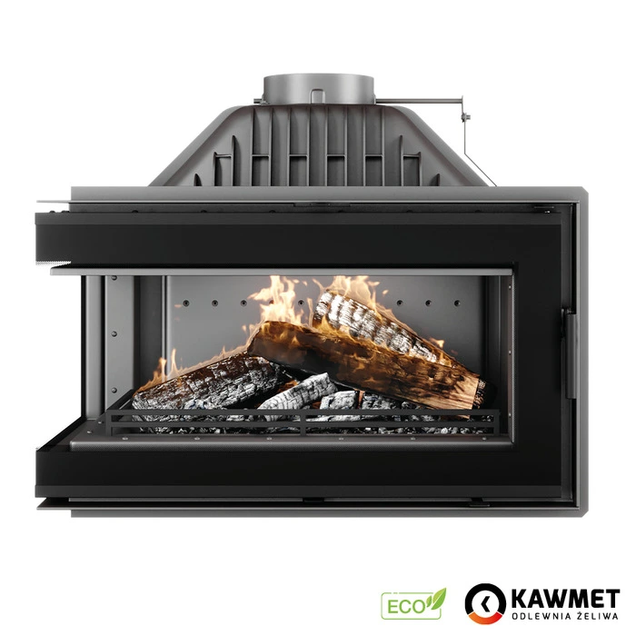 Купити Камінну топку KAWMET W16 LB EСO 13.5 kW Black в Україні