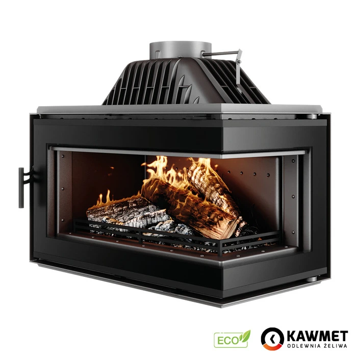 Купити Камінну топку KAWMET W16 PB EСO 13.5 kW Black в Україні