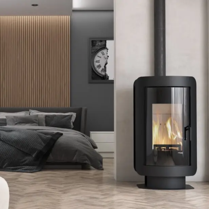 Купити сталеву піч-камін DEFRO Home OVAL в Україні