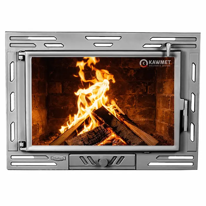 Купити Двері для каміна KAWMET W9 490x680 в Україні