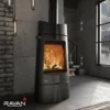 Купити Чавунна дров'яна піч-камін Ravan Kalipso в Україні