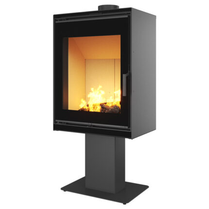 Купити Сталева піч-камін SAVEN Lumi 60x82 ECO в Україні
