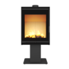 Купити Сталева піч-камін SAVEN Lumi 60x82 ECO в Україні