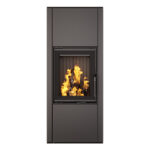 Купити Сталева піч-камін SAVEN Vatra 40x50 Black в Україні