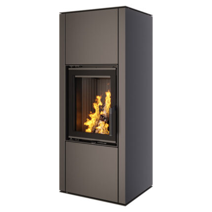 Купити Сталева піч-камін SAVEN Vatra 40x50 Black в Україні