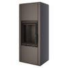 Купити Сталева піч-камін SAVEN Vatra L 40x50 Black ECO в Україні