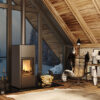 Купити Сталева піч-камін SAVEN Vatra L 40x50 ECO в Україні